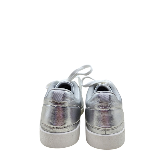 Vionic Women's Silver Metallic Elise Walking Sneakers Size 8 - Picture 5 of 9